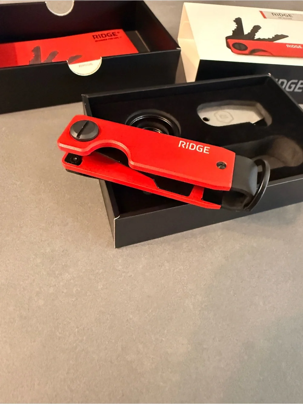 Ridge KeyCase, Holds 2-6 Keys Securely, Rodeo Red, NWT, New In Box